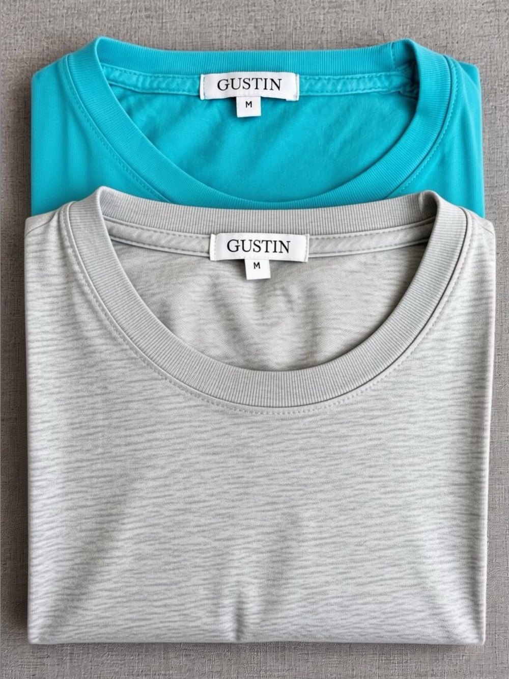 Gustin Short Sleeve T Shirts Size Medium Lot of 2 *FLAWS*
